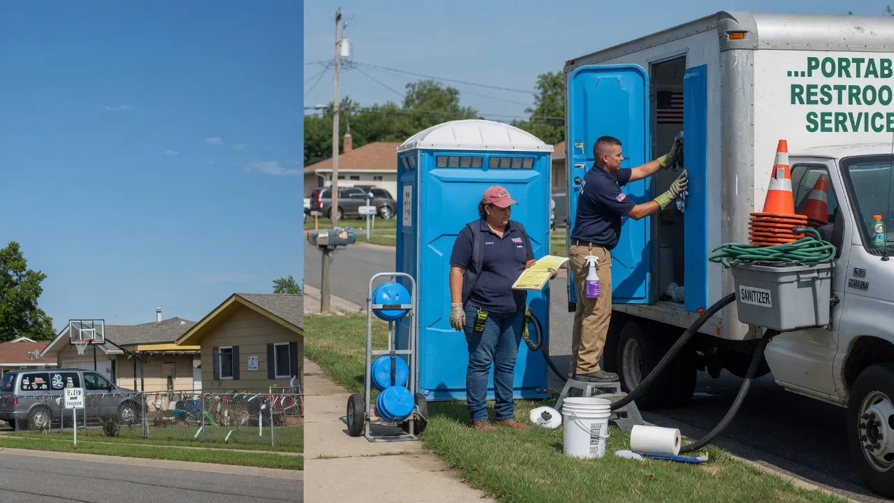 Portable Toilet Rental in Derby, OH near me